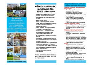 ulotka informacyjna wyjazdu na kolonie cz.2