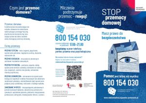 ulotka stop przemocy domowej cz.1