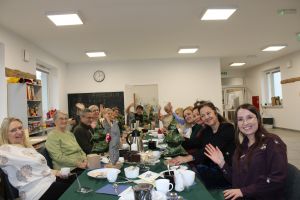 spotkanie wigilijne w klubie seniora - jesień sąsieczna