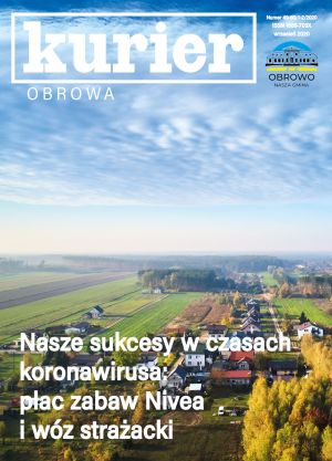 Okładka jubileuszowego Kuriera Obrowa