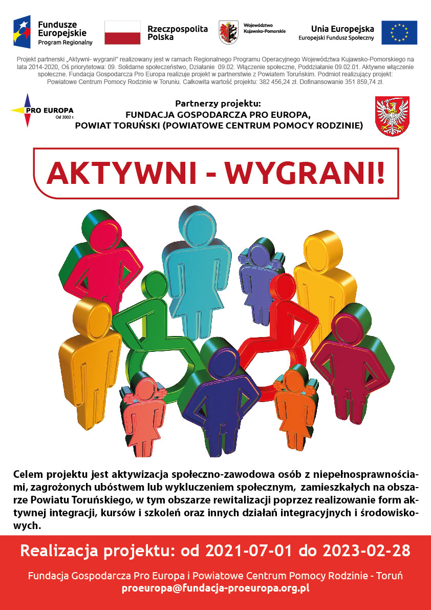 Trwa nabór do Projektu Aktywni-Wygrani