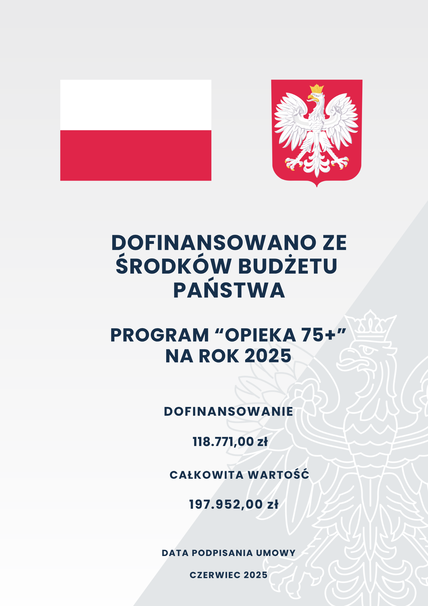 Gmina Obrowo przystąpiła do realizacji Programu „Opieka 75+” – na rok 2025