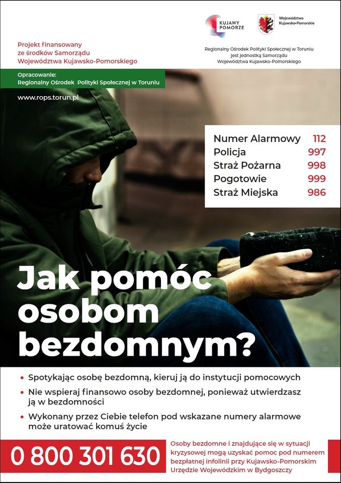 Jak pomoc osobom bezdomnym?